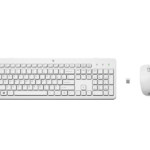 Беспроводный комплект клавиатура + мышь для ПК HP 230 Wireless Mouse and Keyboard Combo (White) RUSS (3L1F0AA)